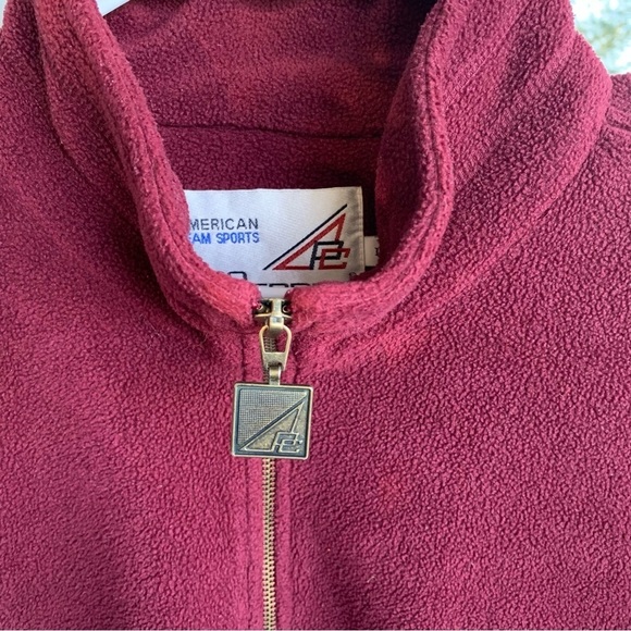 Vintage Taylor Made Golf Pullover Fleece 1/4 Zip Jacket Adult Size L Oversized - Picture 3 of 6